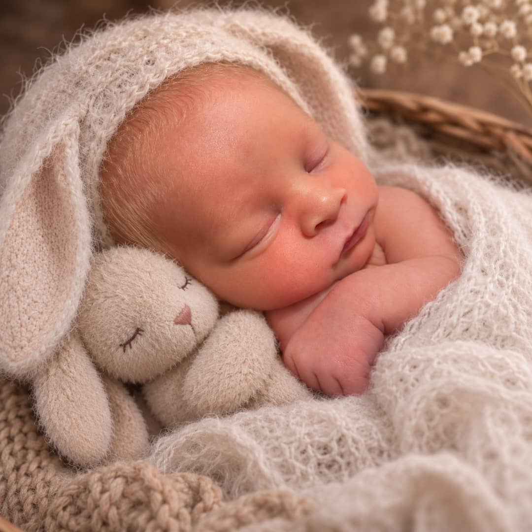 عکس حرفه‌ای مادر و نوزاد